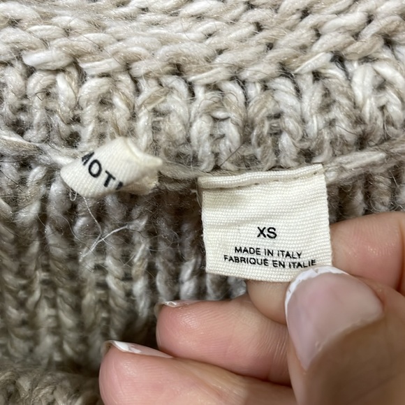 Moth women’s wool alpaca blend sweater - Picture 3 of 5